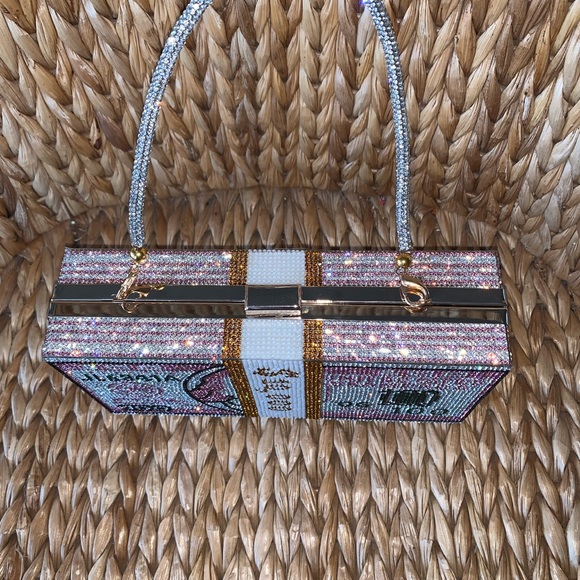 New Rhinestone Crystal Money Bag 💰 - Picture 11 of 14